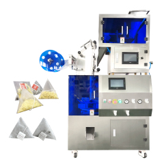 Weighing Quantitative Triangular Pyramid Tea Bag Packaging Machine Model:TP-600